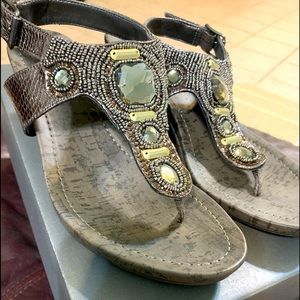 Simply Vera by Vera Wang embellished sandals